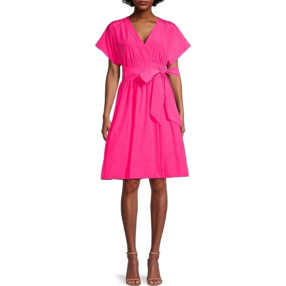 Lilly Pulitzer Women's Size 4 V-Neck Pink Dress - New with Tags - Picture 1 of 4